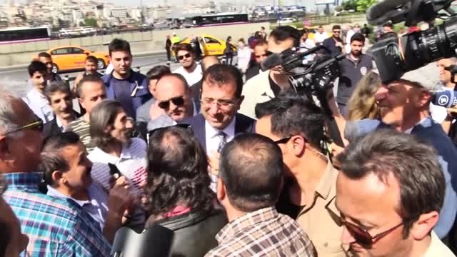 İmamoğlu, Mısır Çarşısı'nda Alışveriş Yaptı - İstanbul