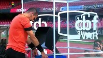 Referee Ricardo Marques expresses his gratitude to the VAR during Sao Paulo and Flamengo match!