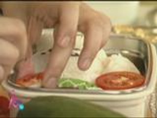 The tapa & beef rice Prada bento