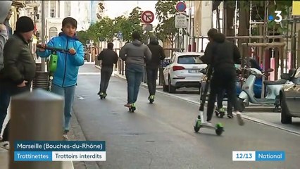 Trottinettes : les trottoirs bientôt interdits à la circulation