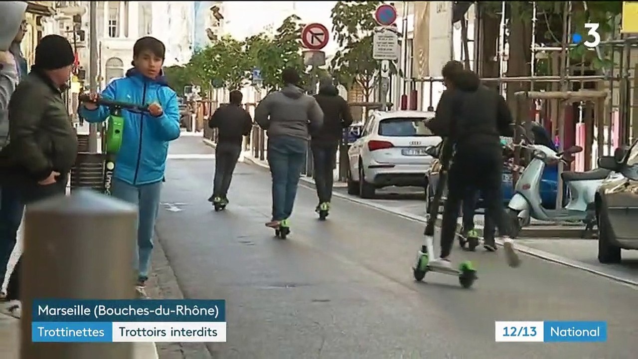 Trottinettes : les trottoirs bientôt interdits à la circulation