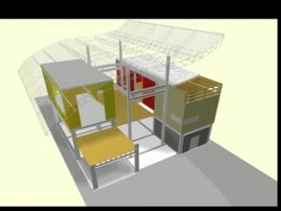 Barn khao pan : Construction process