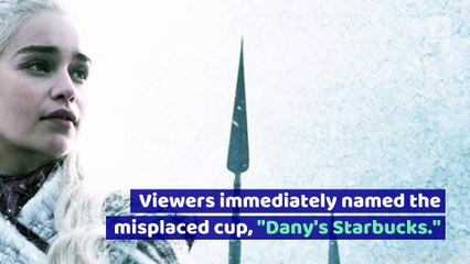 Starbucks Cup Spotted in 'Game of Thrones' Episode