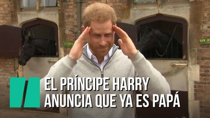 El príncipe Harry anuncia  que Meghan y él han sido padres