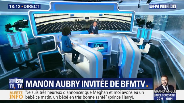 Européennes: C’est un référendum pour ou contre Macron , Manon Aubry
