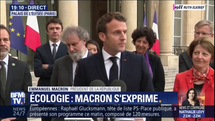 "C'est la première fois qu'on établit des faits niveau scientifique." Emmanuel Macron s'exprime sur le rapport de l'ONU sur la biodiversité