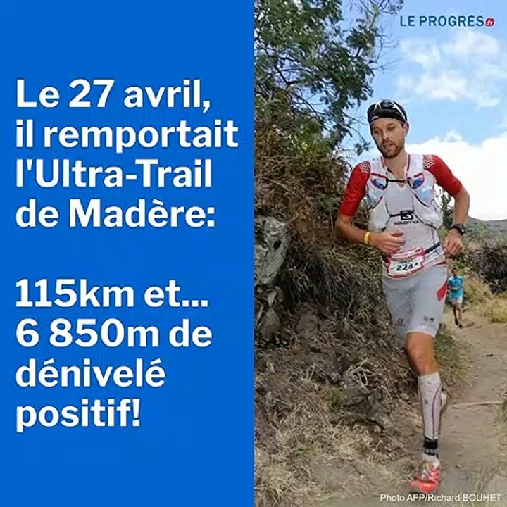 François D'Haene,l'utra-trailer du Beaujolais face aux lecteurs du Progrès