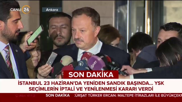 AK Parti YSK Temsilcisi Recep Özel açıklama yapıyor