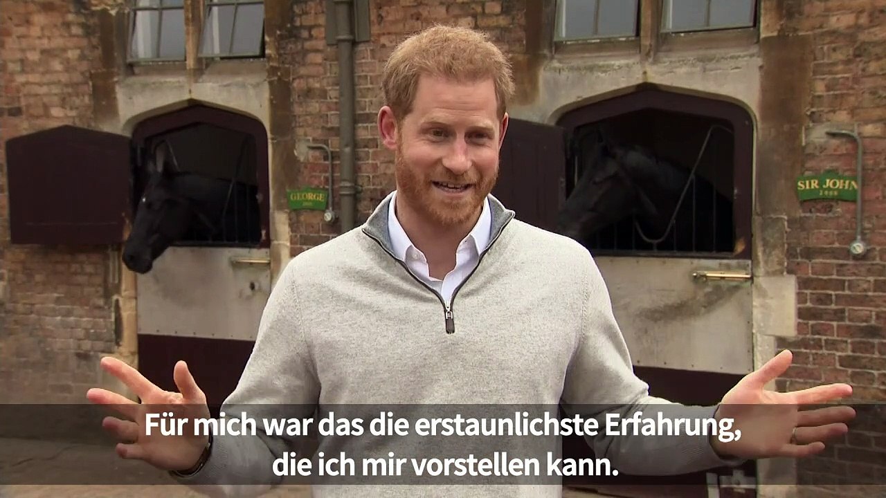 Prinz Harry berichtet von der Geburt seines Sohnes