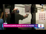Profesores en Florida podrán portar armas durante las clases | Noticias con Yuriri