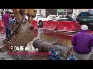 Скачать видео: Así las fugas de agua en la CDMX