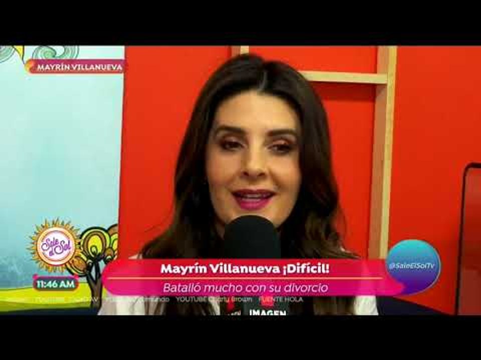 Mamás con estrella: Mayrín Villanueva | Sale el Sol