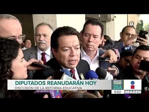 Diputados reanudarán hoy la discusión de la Reforma Educativa | Noticias con Francisco Zea