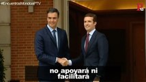 Comienzan las reuniones: hoy Sánchez y Pablo Casado