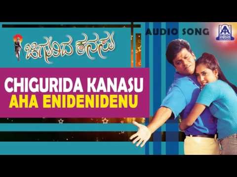 Chigurida Kanasu - Aha Enidednidenu Audio Song I Shivarajkumar, Vidya Venkatesh, Rekha Unni