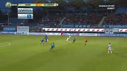 Niort 1-1 Lorient Valentin Jacob Goal 06.05.2019 FRANCE: Ligue 2