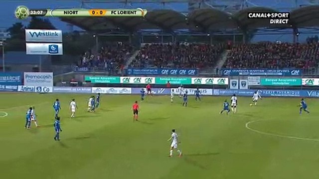 Niort 0-1 Lorient Pierre Yves Hamel Goal 06.05.2019 FRANCE: Ligue 2