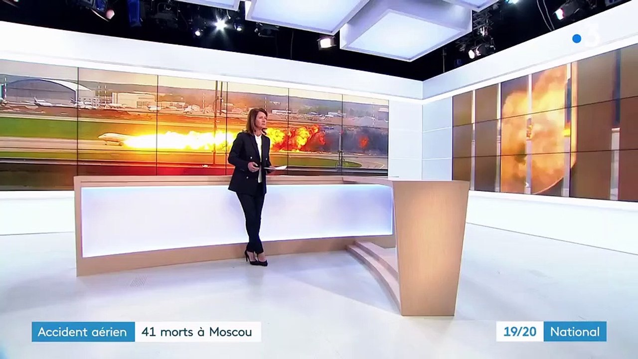 Moscou : 41 morts dans un crash aérien