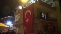 PKK'ya Yönelik Operasyon - Şehit Askerin Babaevine Türk Bayrağı Asıldı