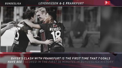 5 Things...Leverkusen and Frankfurt in historic goal-fest