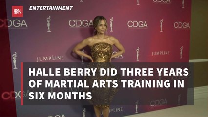 Halle Berry Went All In On Martial Arts Training