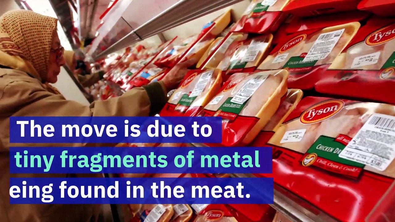 Tyson Increases Recall of Chicken Strips by Over 11 Million Pounds