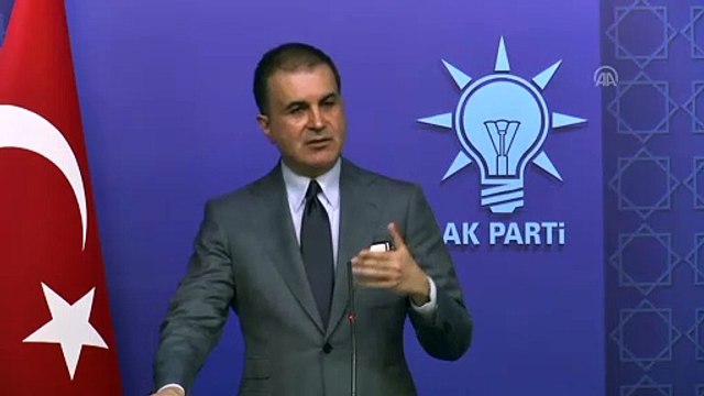 AK Parti Sözcüsü Çelik: 'Esas olan hukuktur, burada sürecin patronu Yüksek Seçim Kurulu’dur' - ANKARA