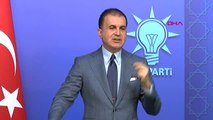 Ankara ? AK Parti Sözcüsü Ömer Çelik, Ysk'nın İstanbul Kararını Değerlendirdi