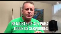 Prefeito anuncia reajuste em salários de servidores em Vitória