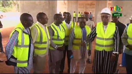 RTB - Visite du Premier Ministre Christophe Joseph Marie Dabire  sur des chantiers en cours d’exécution