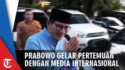 Prabowo Gelar Pertemuan dengan Media Internasional Bahas Kecurangan Pemilu