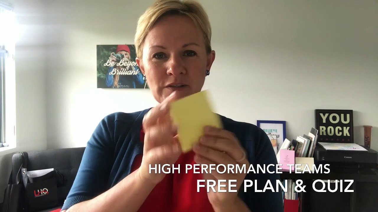 High Performance Team Tips