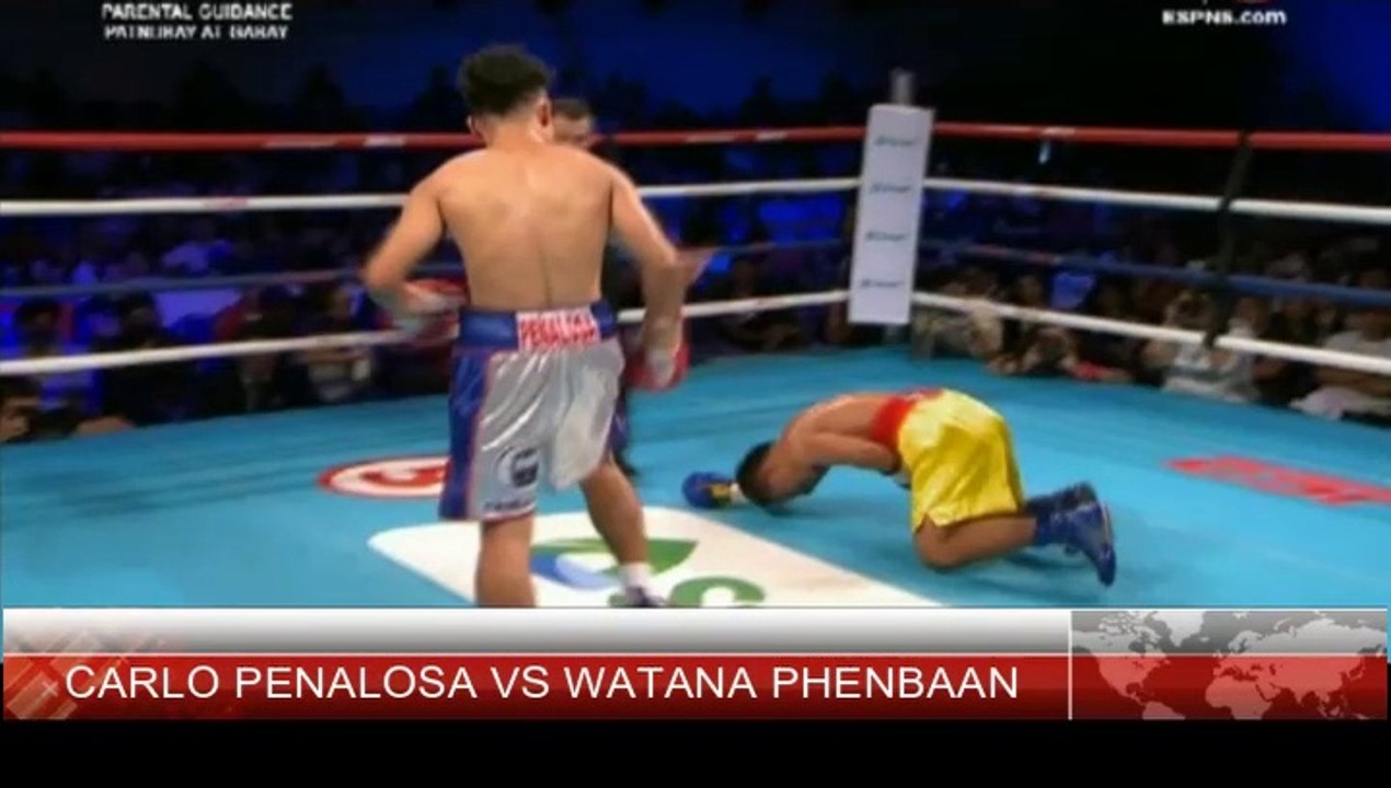 CARLO PENALOSA VS WATANA PHENBAAN | BOXING