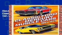 About For Books  The Complete Book of Classic Ford and Mercury Muscle Cars: 1961-1973 (Complete