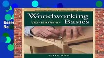 Woodworking Basics: Mastering the Essentials of Craftmanship  Best Sellers Rank : #1