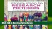 Full version  Introduction to Research Methods: A Hands-On Approach  Review