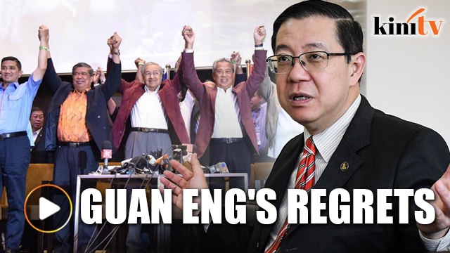 Two things Guan Eng regrets after a year as finance minister