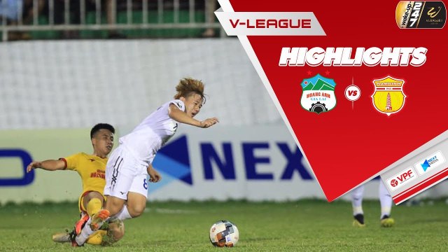 Song sát Minh Vương - Chevaughn Walsh lập công, HAGL nhẹ nhàng vượt qua DNH Nam Định | VPF Media