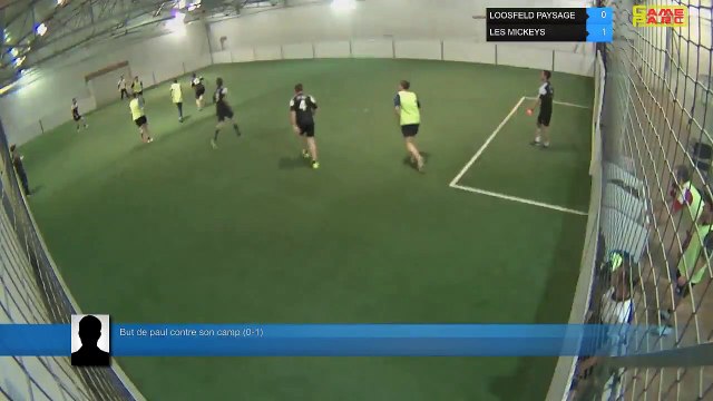 But de paul contre son camp (0-1) - LOOSFELD PAYSAGE Vs LES MICKEYS - 06/05/19 19:00 - LIGUE 4