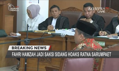 Saat Tahu Ratna Sarumpaet Dianiaya, Fahri Hamzah: Saya Bereaksi Keras