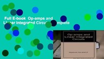 Full E-book  Op-amps and Linear Integrated Circuits Complete