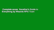 Complete acces  Xanathar's Guide to Everything by Wizards RPG Team