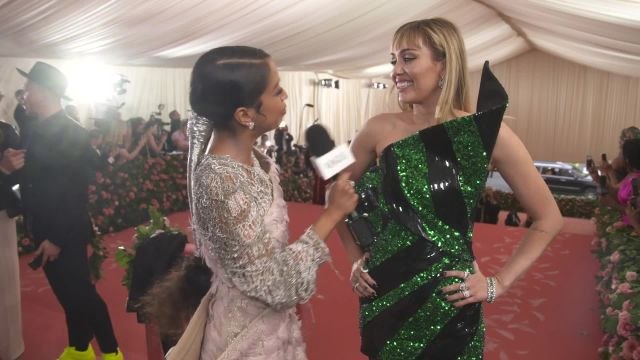 Miley Cyrus on Taking Liam Hemsworth to His First Met Gala