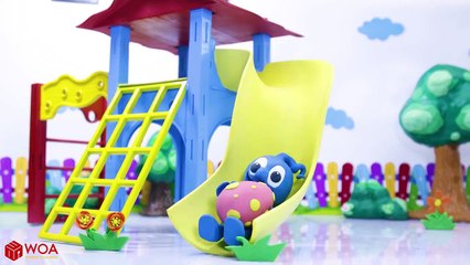 CLAY MIXER: YUMMY CHICKY FROM SURPRISE EGG  Play Doh Cartoons