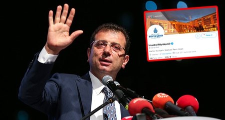 İBB'nin Sosyal Medya Hesapları, Ekrem İmamoğlu'nu Takipten Çıkardı