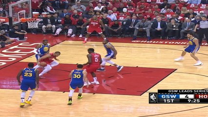 Golden State Warriors at Houston Rockets Raw Recap