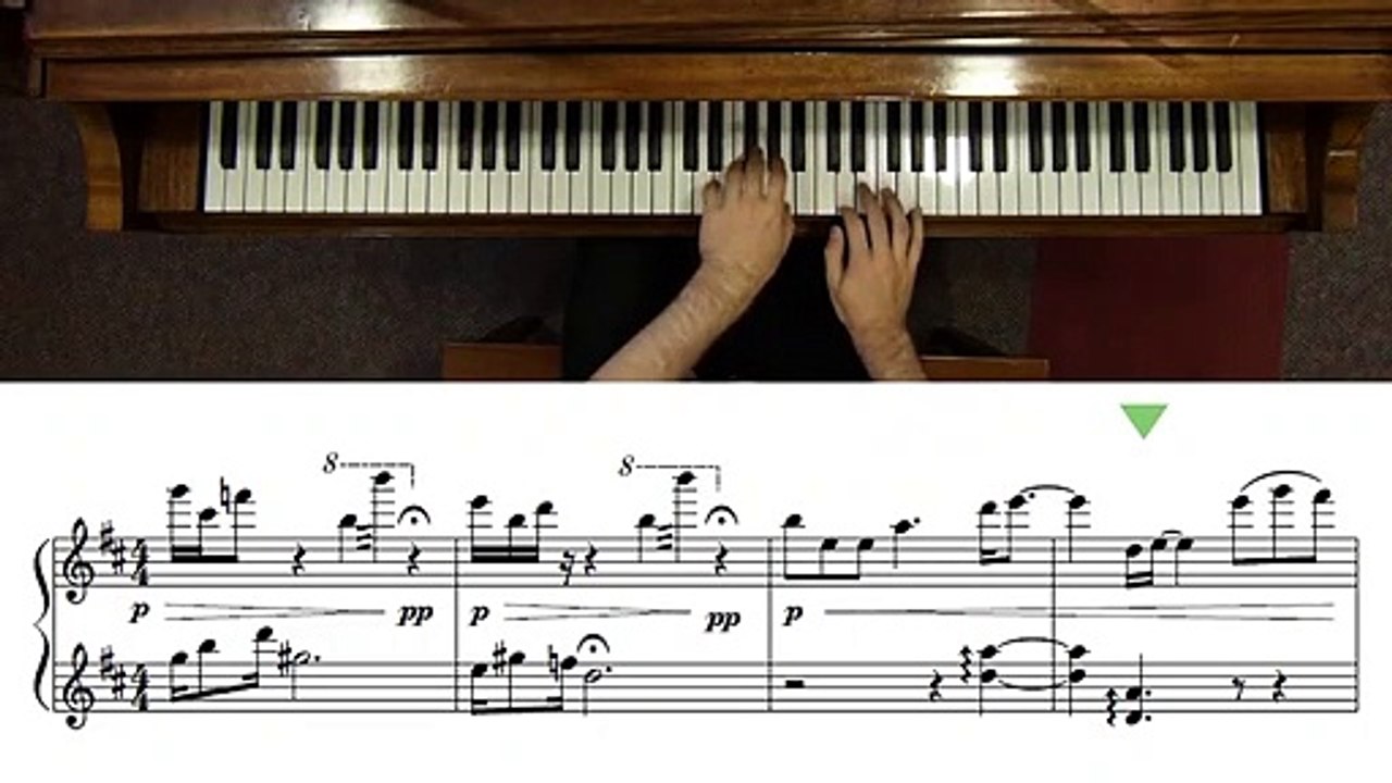 Back to the Future Main Theme Advanced Piano Cover with Sheet Music