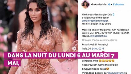 PHOTOS. Met Gala 2019 : Kim Kardashian fait sensation dans une robe chair sertie de diamants