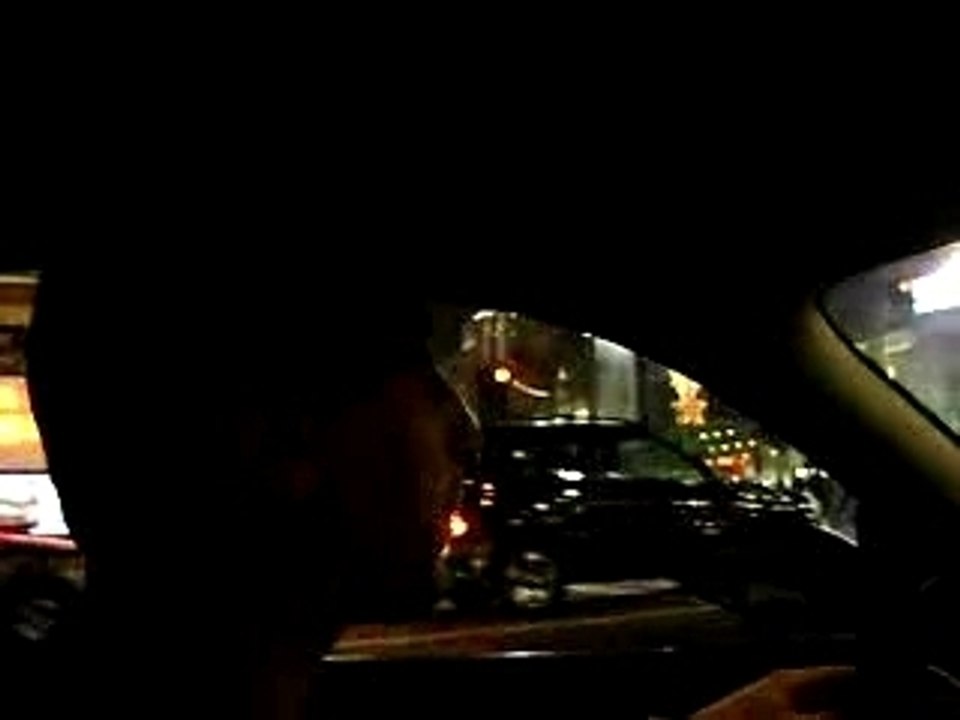 Hollywood BVD La nuit en voiture