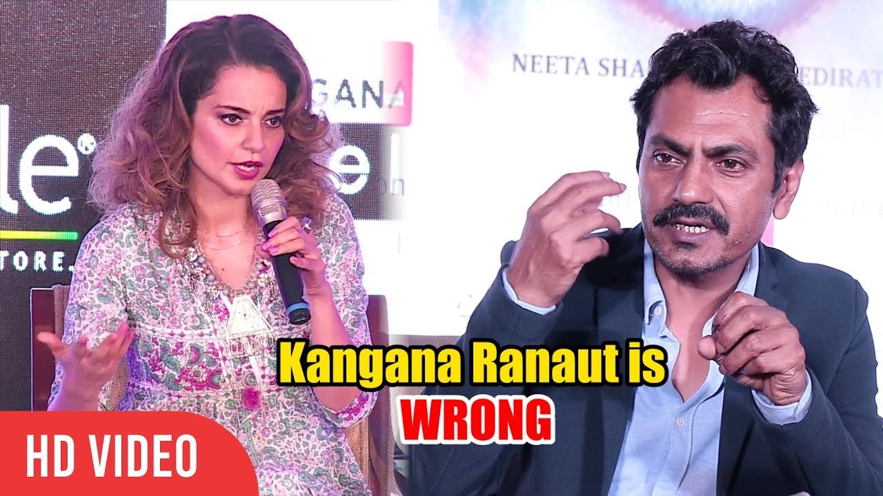 Nawazuddin Siddiqui Befitting Reply to Kangana Ranaut for Criticizing Bollywood | MUST WATCH